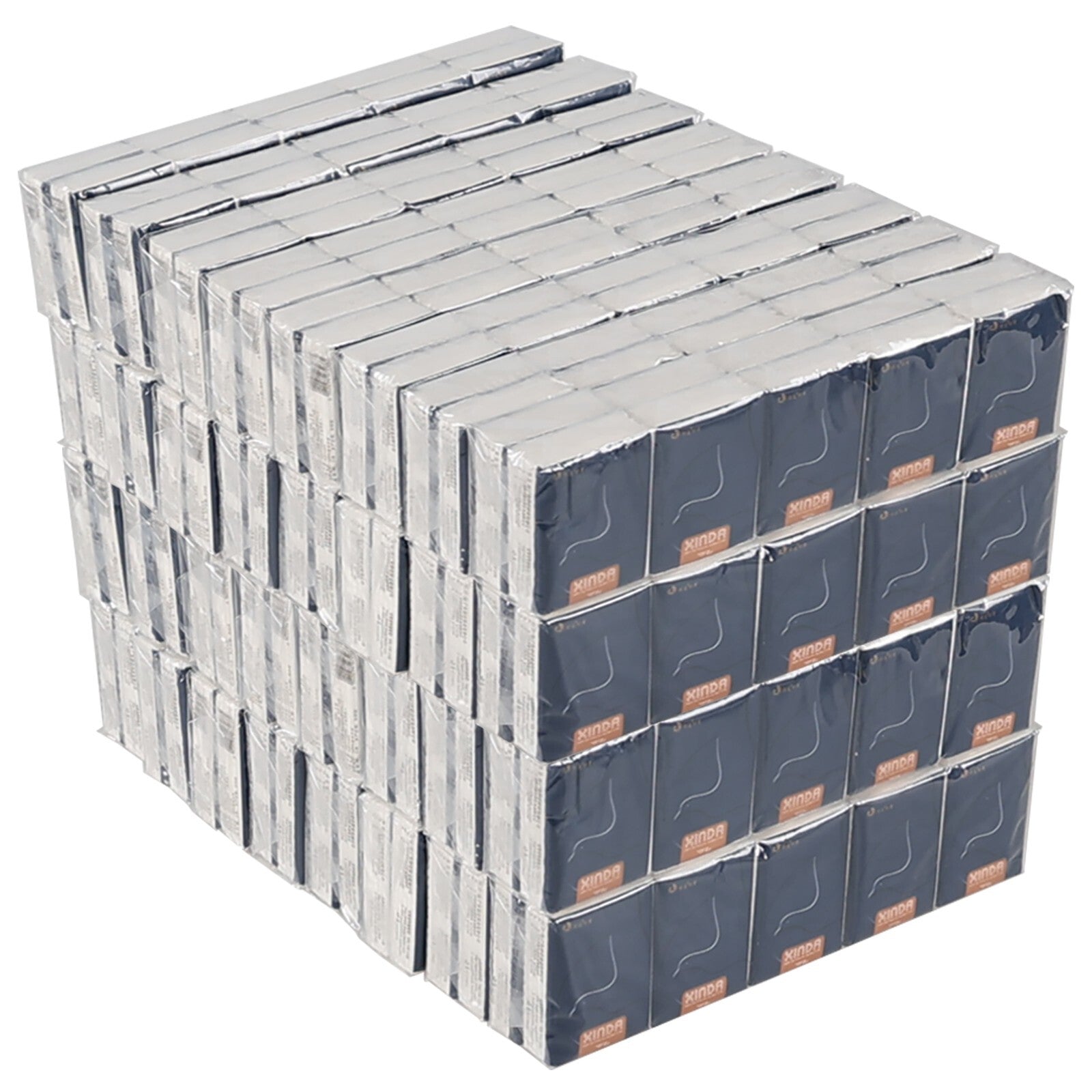 4-Ply Facial Tissues, 480-Pack Mini Type Pocket Packs Tissues, Soft & Unscented